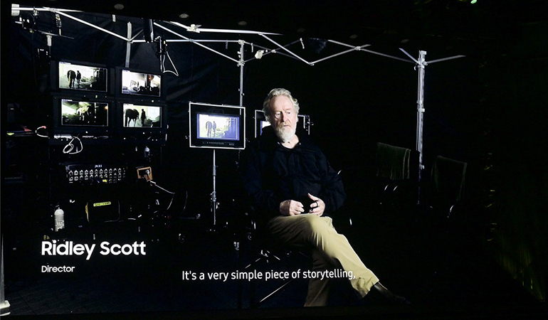 Ridley Scott, Behold’u Samsung Galaxy S23 Ultra çekti