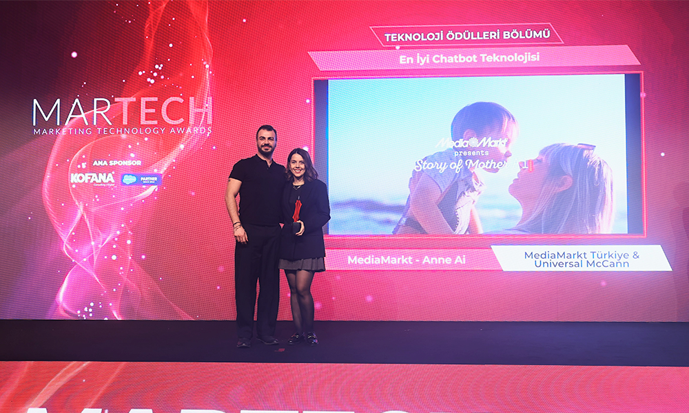 MediaMarkt, ‘Anne AI’ projesiyle ödül kazandı