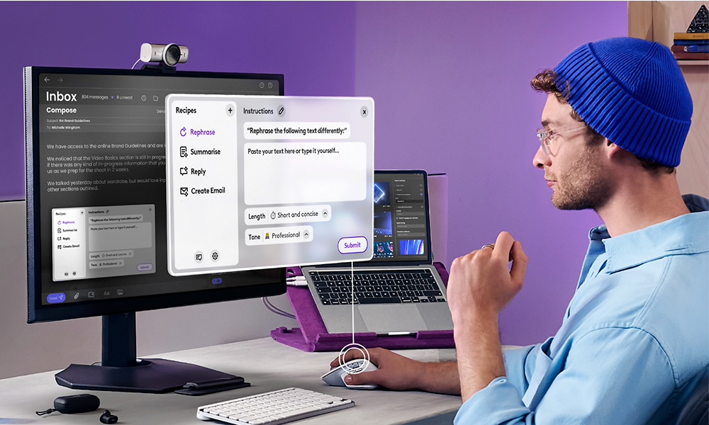 Logitech, Yeni AI Yazılımı Logi AI Prompt Builder’i Tanıttı