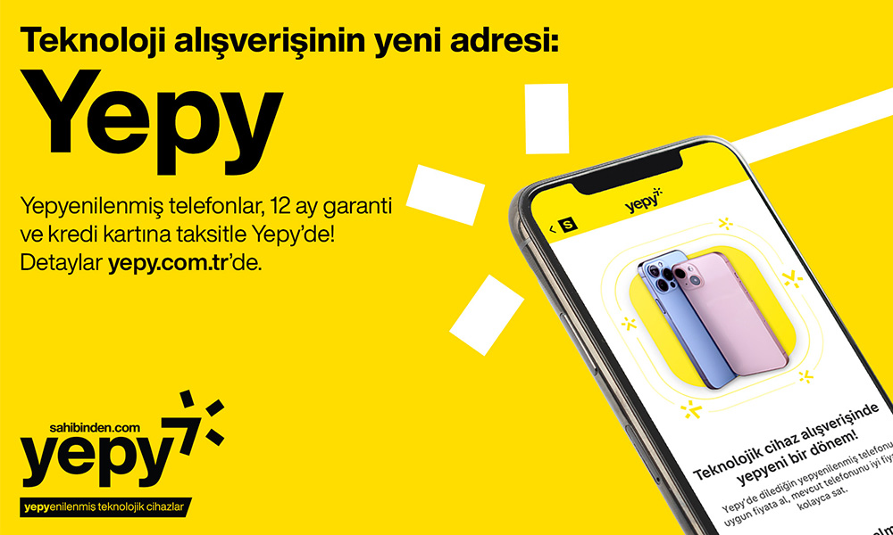 sahibinden.com’dan Yepy