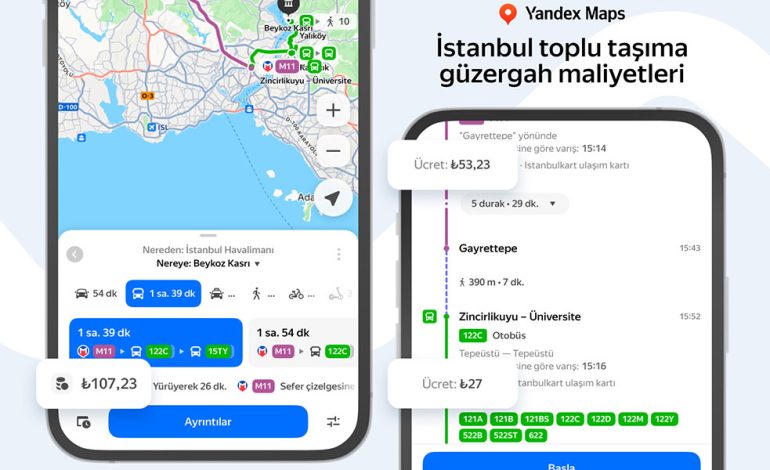 Yandex Türkiye’den İstanbul’da Toplu Taşıma Ücretleri ve İndirimler