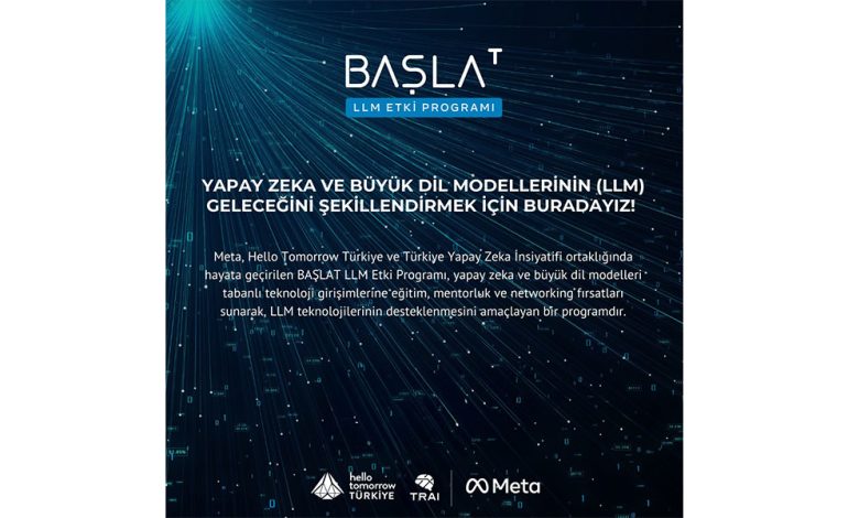 BAŞLAT LLM Etki Programı 2025 Finali Türkiye Yapay Zeka Zirvesi’nde Gerçekleşiyor