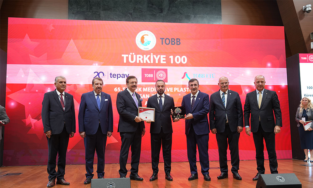 Saytek, TOBB Türkiye 100 Listesinde 65’inci Sırada