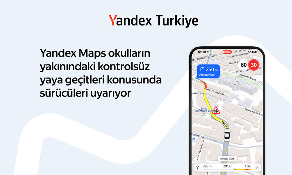 Yandex Maps’ten Okul Bölgeleri İçin Yeni Güvenlik Özelliği
