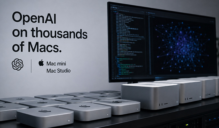 OpenAI On Binlerce Mac Satın Aldı