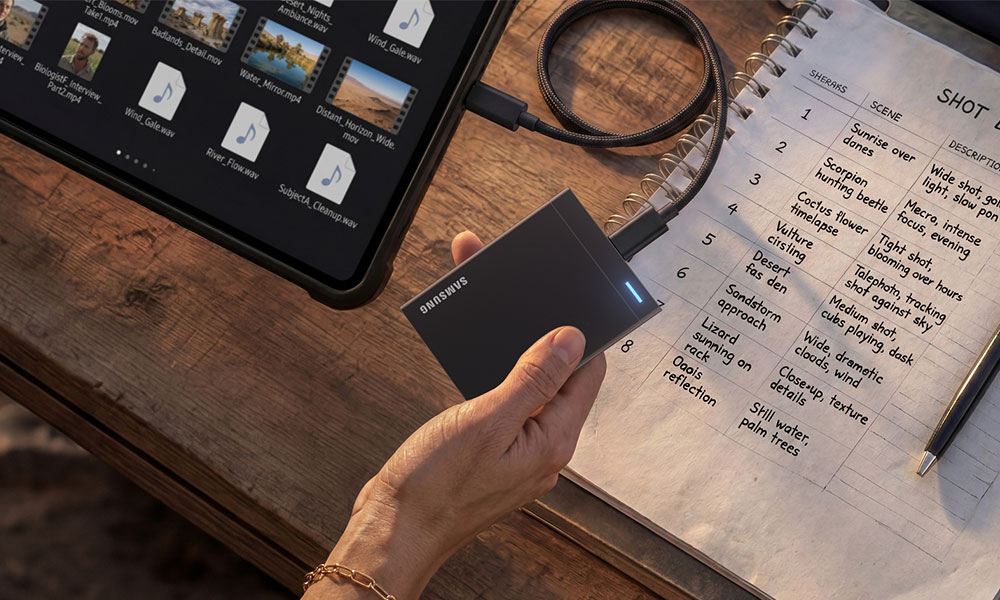 Samsung P9 ve P7 SSD’lerini Tanıttı