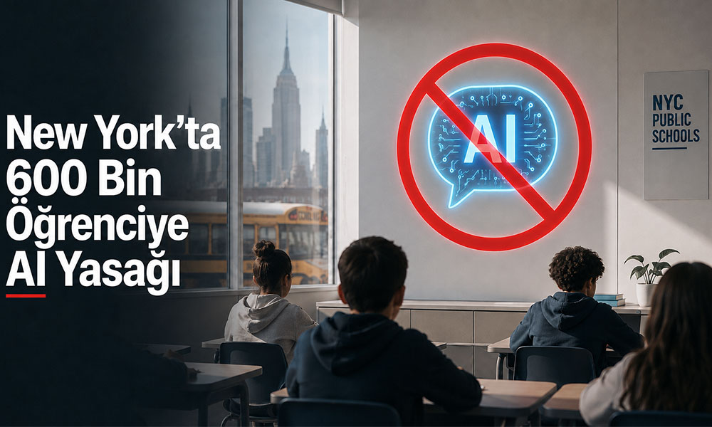 New York’ta 600 bin öğrenci için üretken yapay zeka yasağı