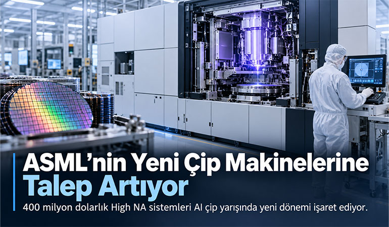 Yeni Nesil AI Çiplerinin Üretiminde Kullanılacak ASML Makineleri 400 Milyon Dolara Ulaştı