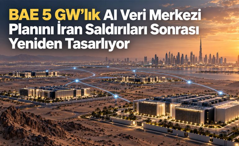 BAE 5 GW’lık AI Veri Merkezi Planını İran Saldırıları Sonrası Yeniden Tasarlıyor