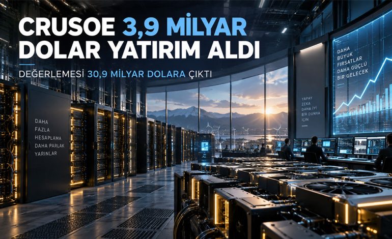 Crusoe 3,9 Milyar Dolar Yatırım Aldı Değerlemesi 30,9 Milyar Dolara Çıktı