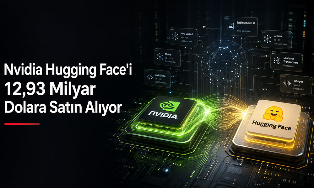 Nvidia Hugging Face’i 12,93 milyar dolara satın alıyor