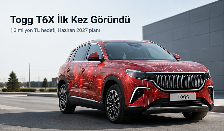 Togg T6X İlk Kez Göründü