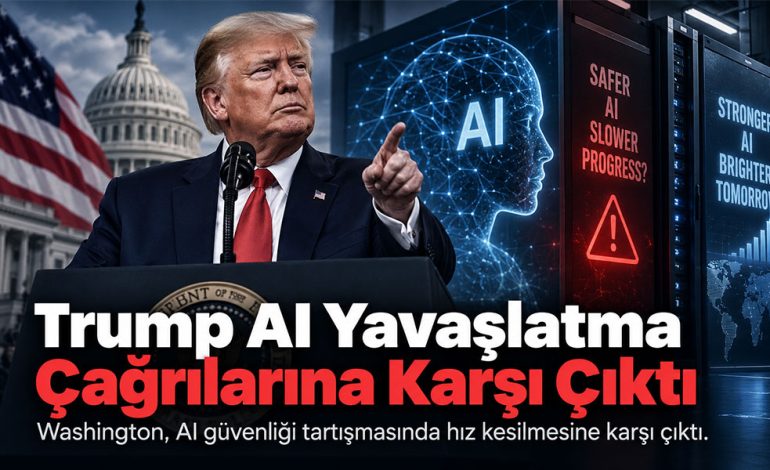 Trump Yapay Zekayı Yavaşlatma Çağrılarına Karşı Çıktı