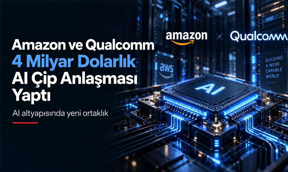 Amazon ve Qualcomm 4 Milyar Dolarlık AI Çip Anlaşması Yaptı