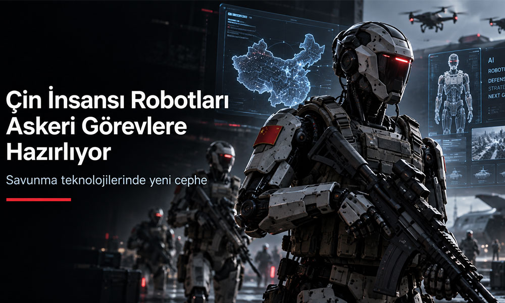 Çin İnsansı Robotları Askeri Görevlere Hazırlıyor
