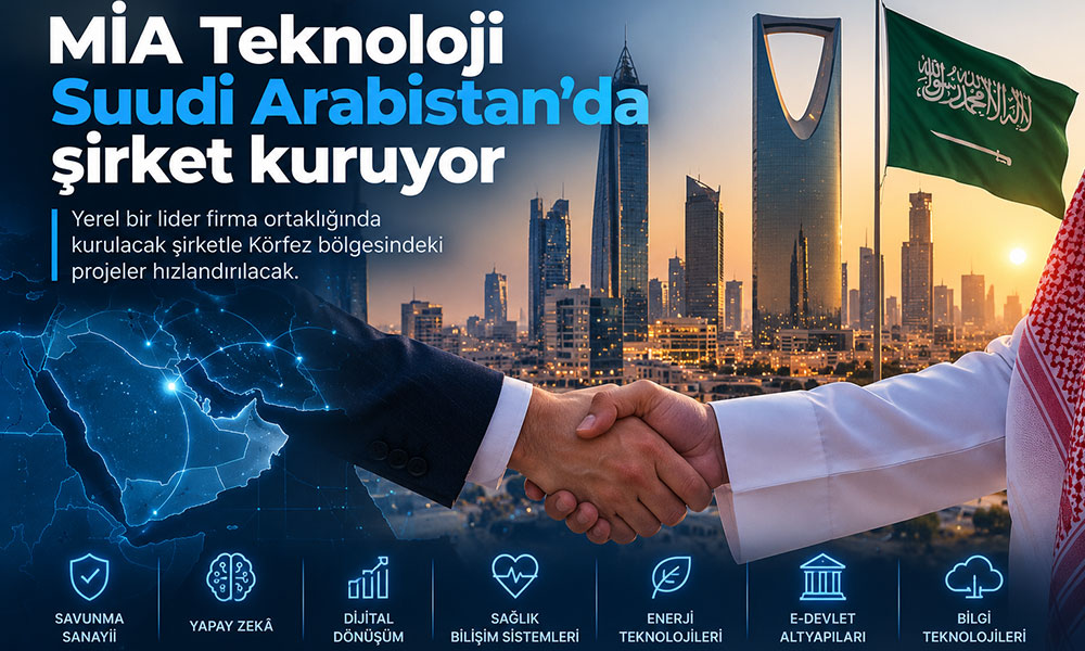 MİA Teknoloji Suudi Arabistan’da Şirket Kuruyor