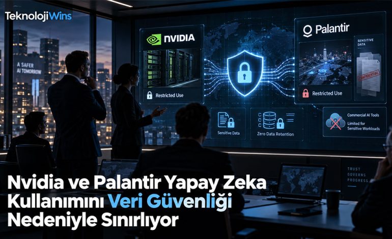 Nvidia ve Palantir Yapay Zeka Kullanımını Veri Güvenliği Nedeniyle Sınırlıyor