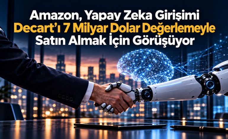 Amazon, Yapay Zeka Girişimi Decart’ı 7 Milyar Dolar Değerlemeyle Satın Almak İçin Görüşüyor