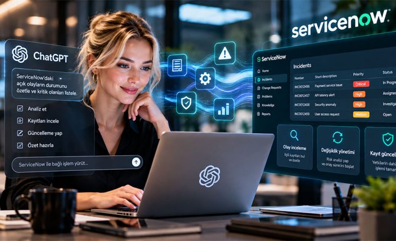 ChatGPT’de ServiceNow İşlemleri Başladı