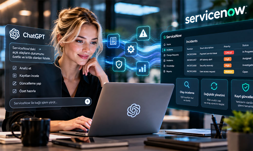 ChatGPT’de ServiceNow İşlemleri Başladı