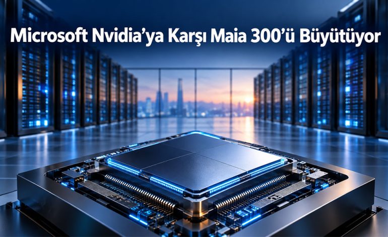 Microsoft Nvidia’ya Karşı Maia 300’ü Büyütüyor