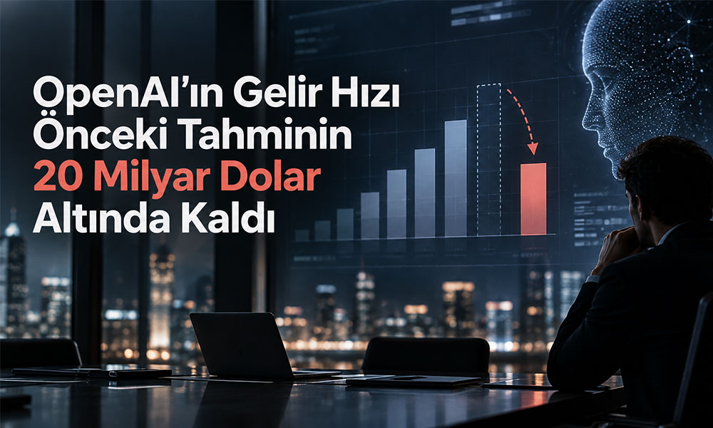 OpenAI’ın Gelir Hızı Önceki Tahminin 20 Milyar Dolar Altında Kaldı
