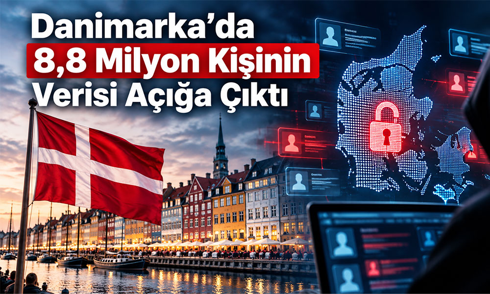 Danimarka’da 8,8 Milyon Kişinin Verisi Açığa Çıktı