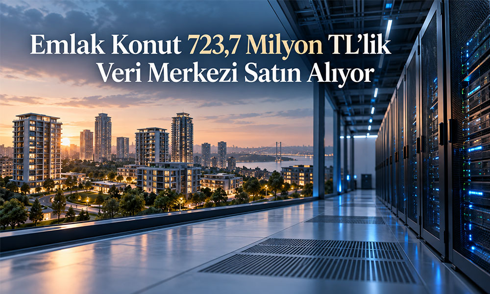 Emlak Konut 723,7 Milyon TL’lik Veri Merkezi Satın Alıyor